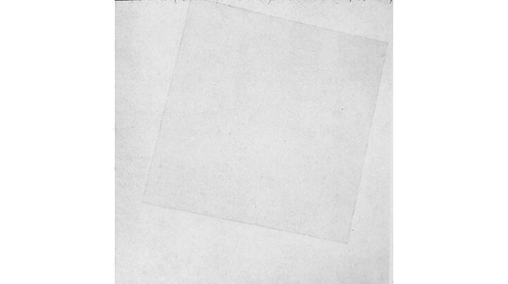 Kazimir Malevich's "White on White"
